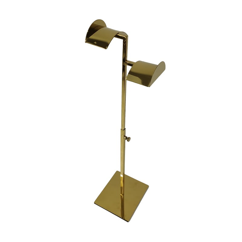 Soporte para bolsos dorado