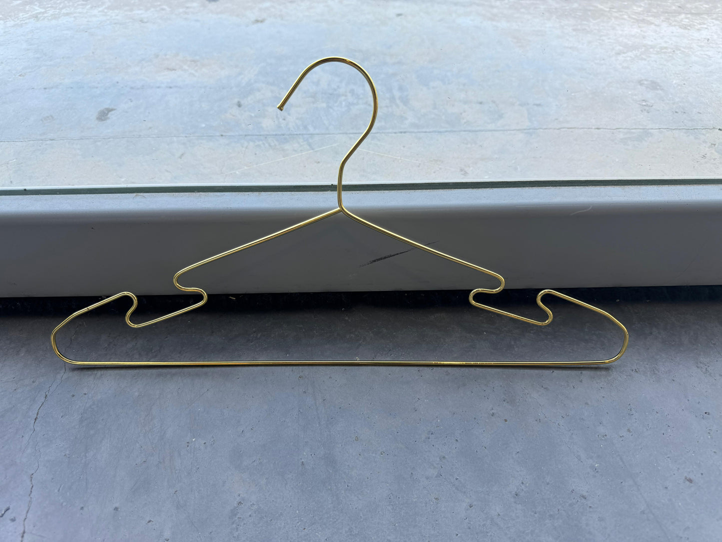 percha de metal, color dorado, 10 piezas