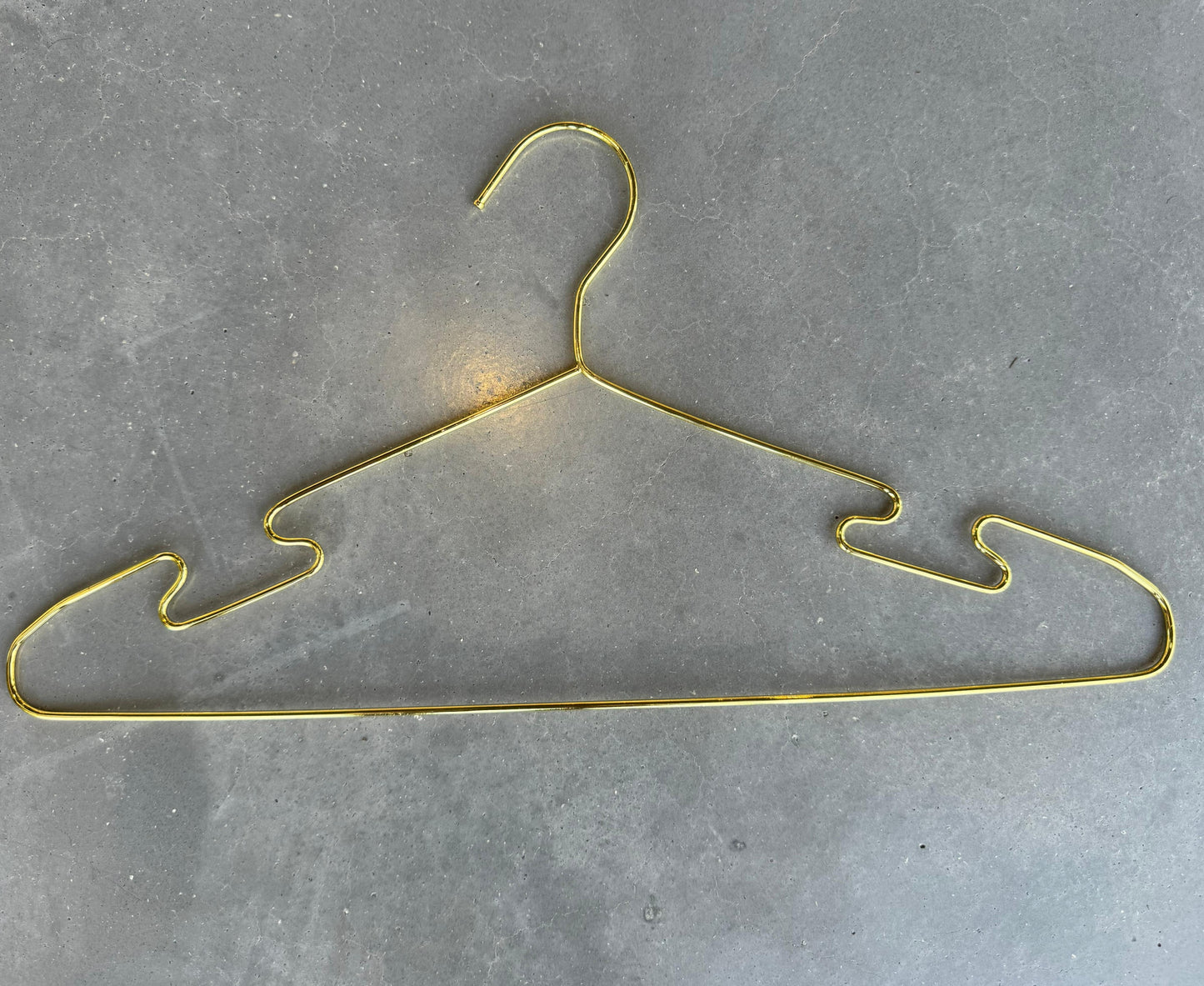 percha de metal, color dorado, 10 piezas