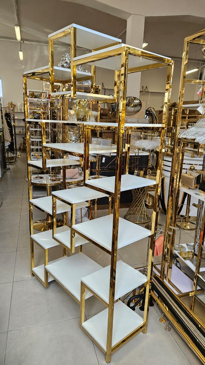 Estante dorado RT-7338