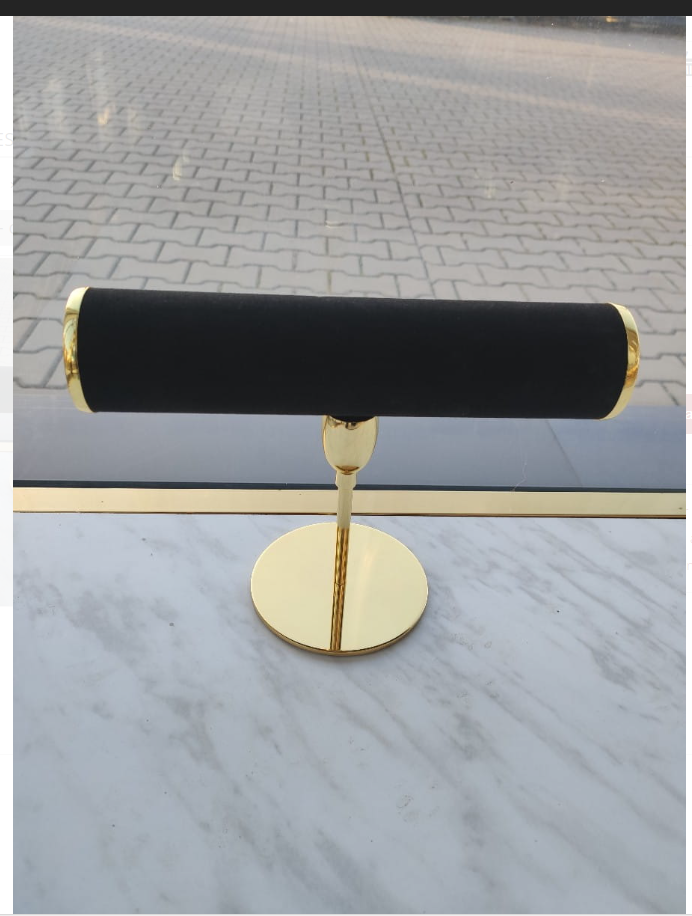 Expositor de pulsera y Pantalla de brazalete oro - corto