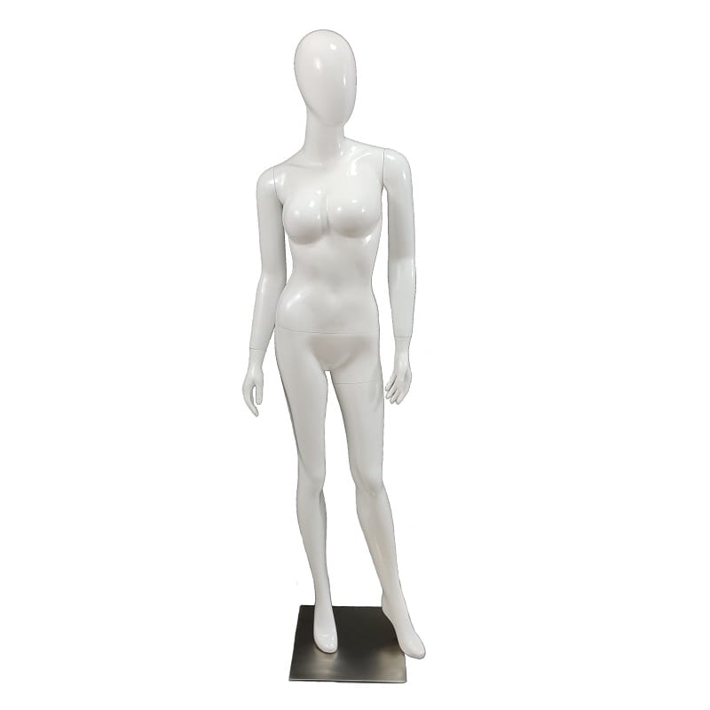 Maniquí mujer F-1, blanco