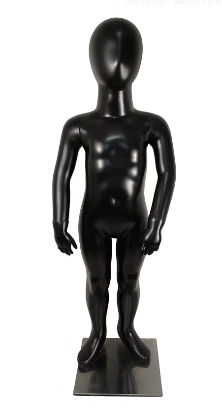 Maniquí infantil BB-3 negro